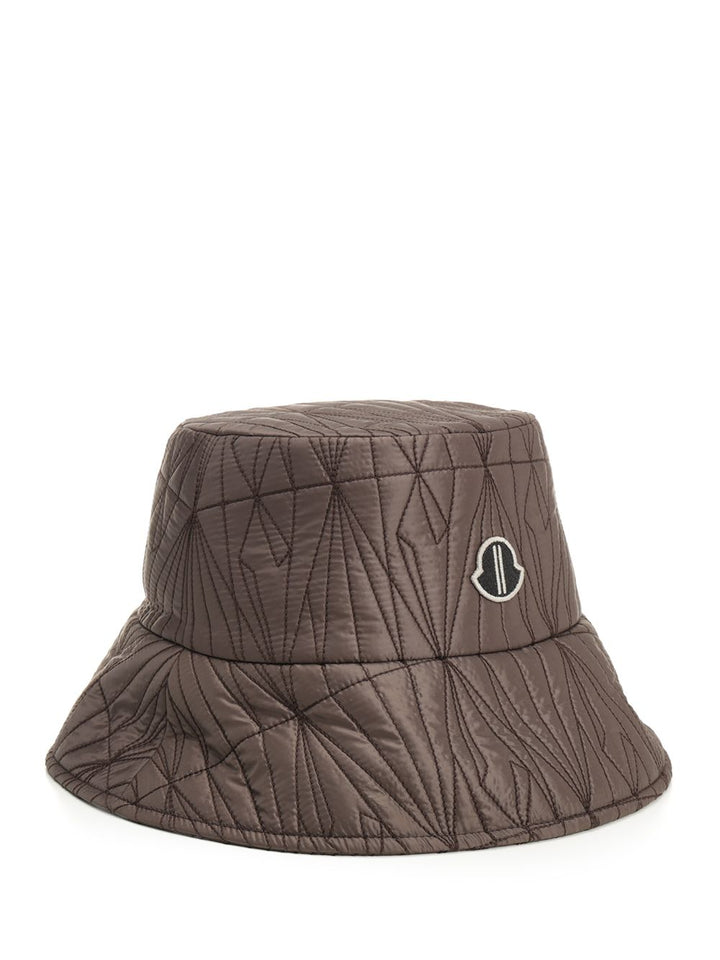 Moncler X Rick Owens Moncler X Rick Owens Bucket Hat Cappelli - Marrone | 0e9cf012e767bf533d6f9bd25a9ddbda18b83b21