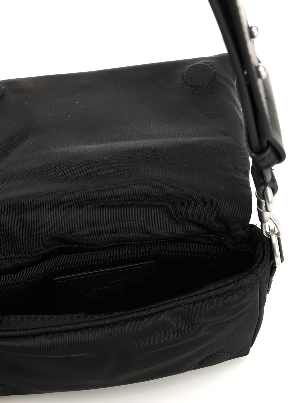 Ami Marcel Lunch Box Bag Padded Nylon Twill Crossbody Bags - Nero | 5a27018a8655f09a561bd903facf678ac3eea140