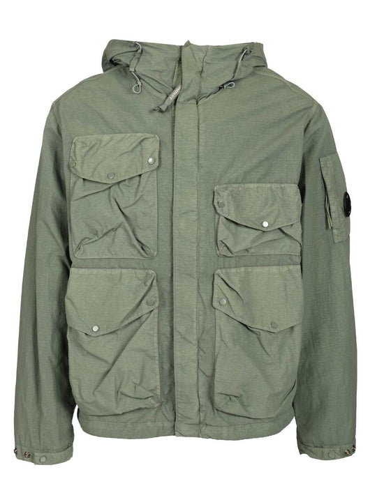 Flatt Nylon Goggle Jacket Giacche Verde