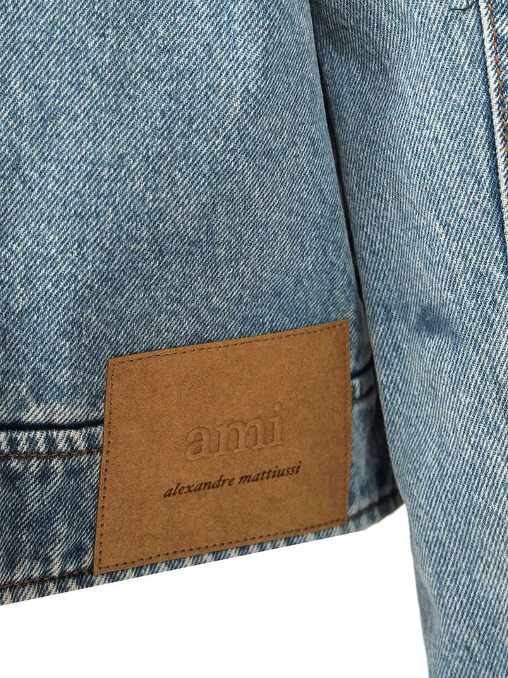 Ami Ami De Coeur Zip-Up Jacket Giacche - Light blue | 5414e9537be0708412c5cf43463f9af2d646a9c5