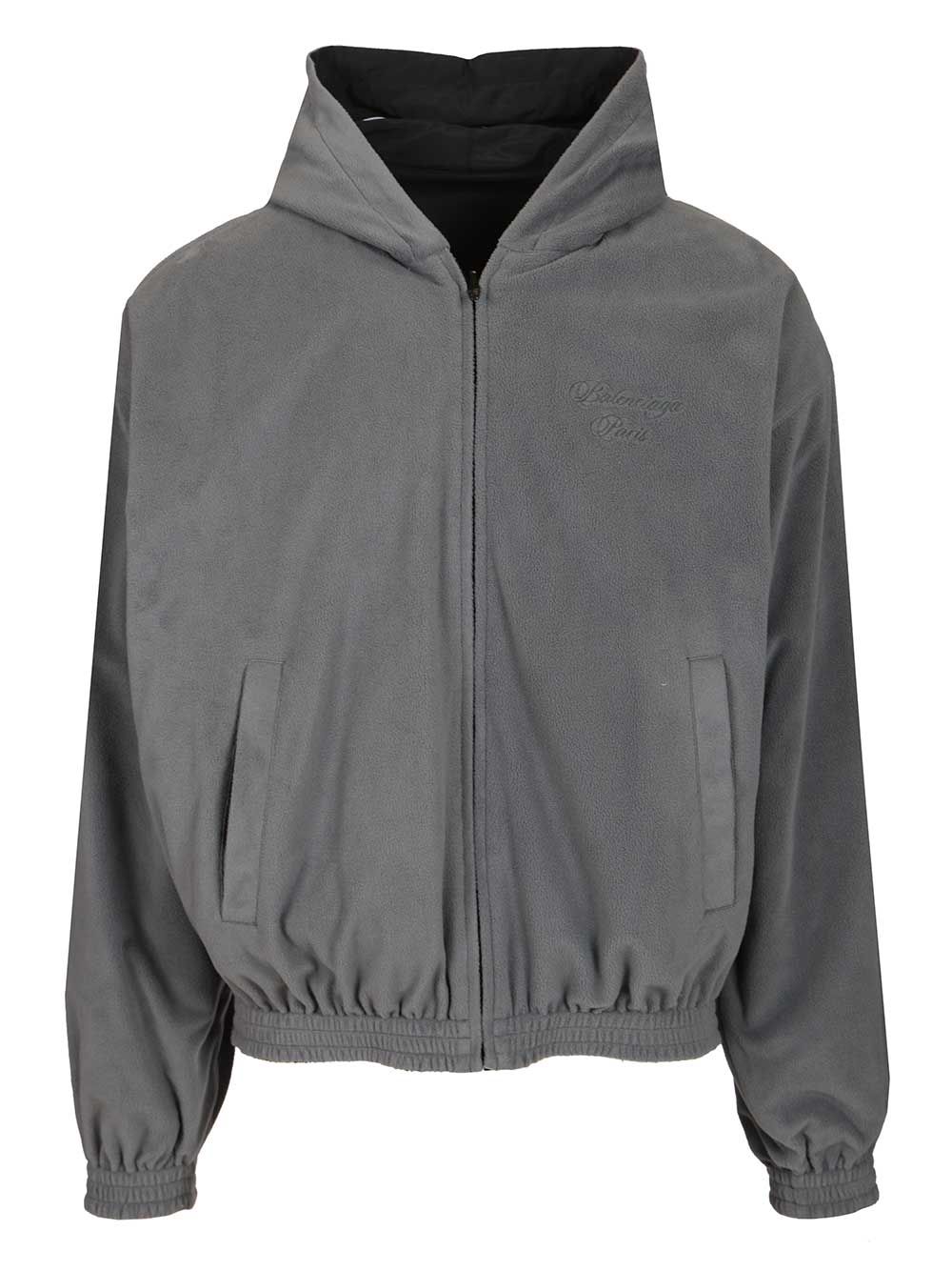 Balenciaga Cursive Reversible Tracksuit Jacket Sweatshirts - Nero | 65c0fe263887667aa765110fb979a11a2560b276