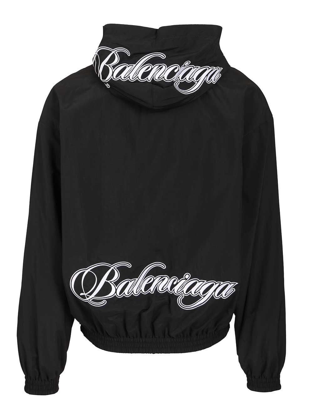 Balenciaga Cursive Reversible Tracksuit Jacket Sweatshirts - Nero | b1083bdff4a7a77d2928c87622201f5a28bec99d