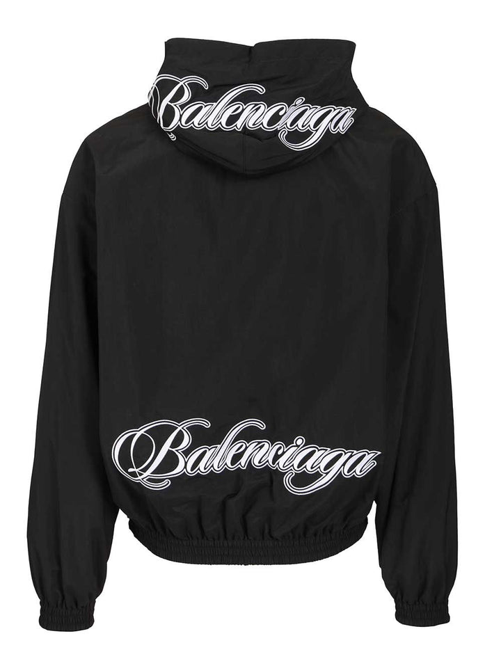 Balenciaga Cursive Reversible Tracksuit Jacket Sweatshirts - Nero | b1083bdff4a7a77d2928c87622201f5a28bec99d