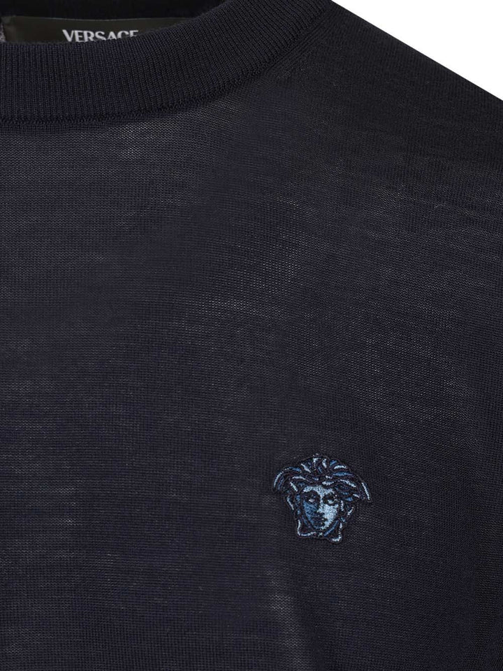 Versace Medusa T-Shirt - Blu | 7c95976bfe4fc3aaca3de460fa915f8a99422005