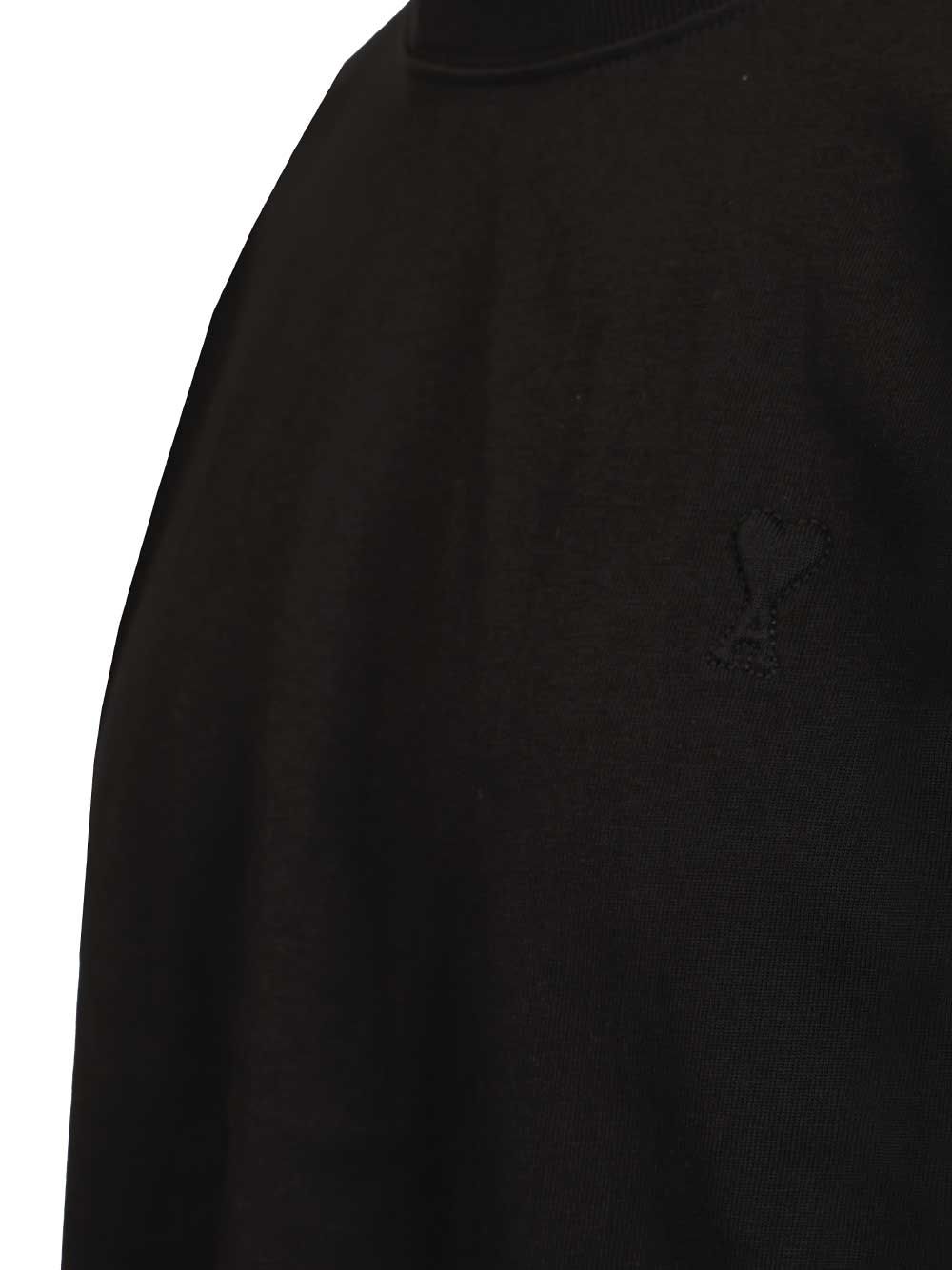 Ami Quota -Small Embossed Ami De Coeur Tshirt T-Shirt - Nero | 0a0bacc61afabde2834b81ea83c6267b7353125c