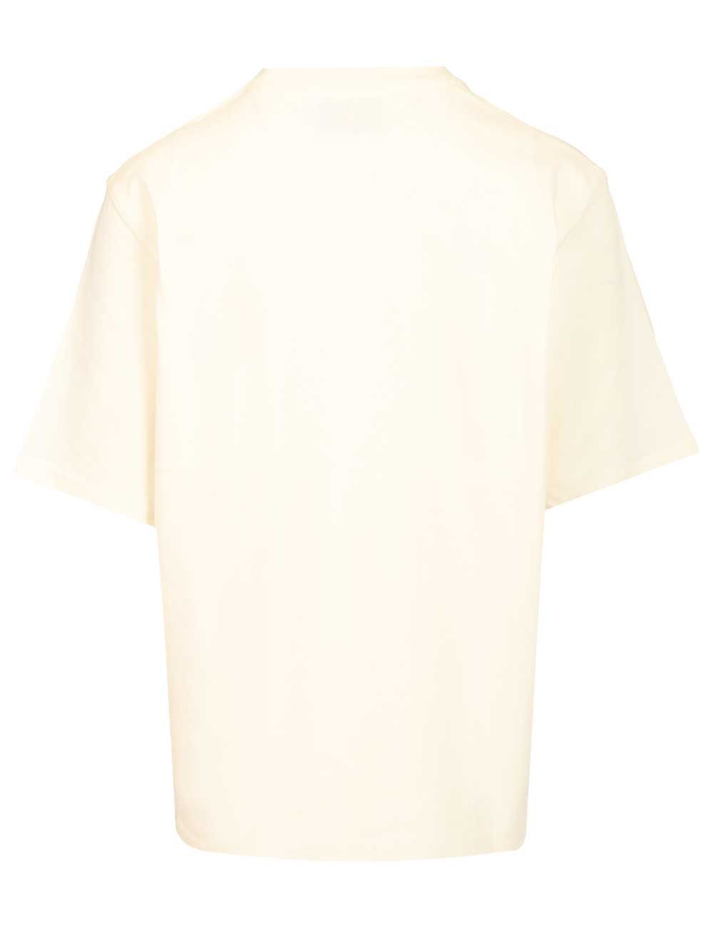 Ami Quota -Big Adc Embossed Tshirt T-Shirt - Bianco | b699b32b5c7ac22bf7022328482c4b3f1d09b8f4