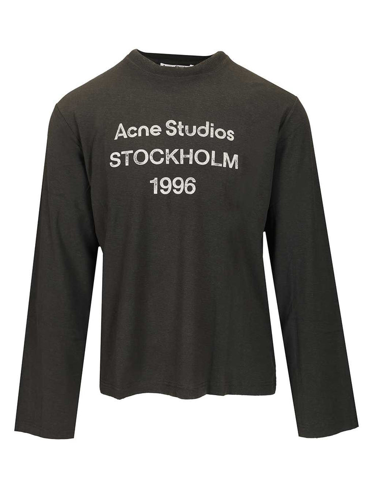 Acne Studios Long-Sleeved T-Shirt - Nero | 5dc22125f1bbf2bf5f4ca90667ef4530b6d26efe