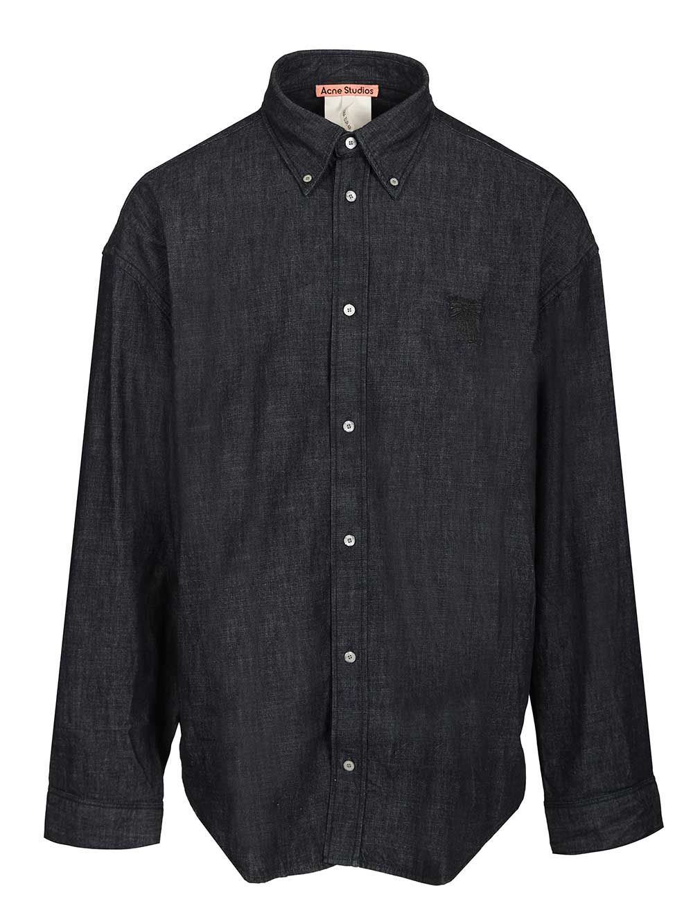 Acne Studios Denim Shirt Shirts - Blu | 3d6ccfe956dac8ed6484051dc4780d3a1927810c