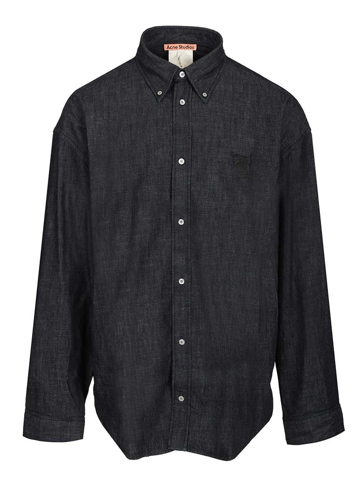 Acne Studios Denim Shirt Shirts - Blu | 3d6ccfe956dac8ed6484051dc4780d3a1927810c