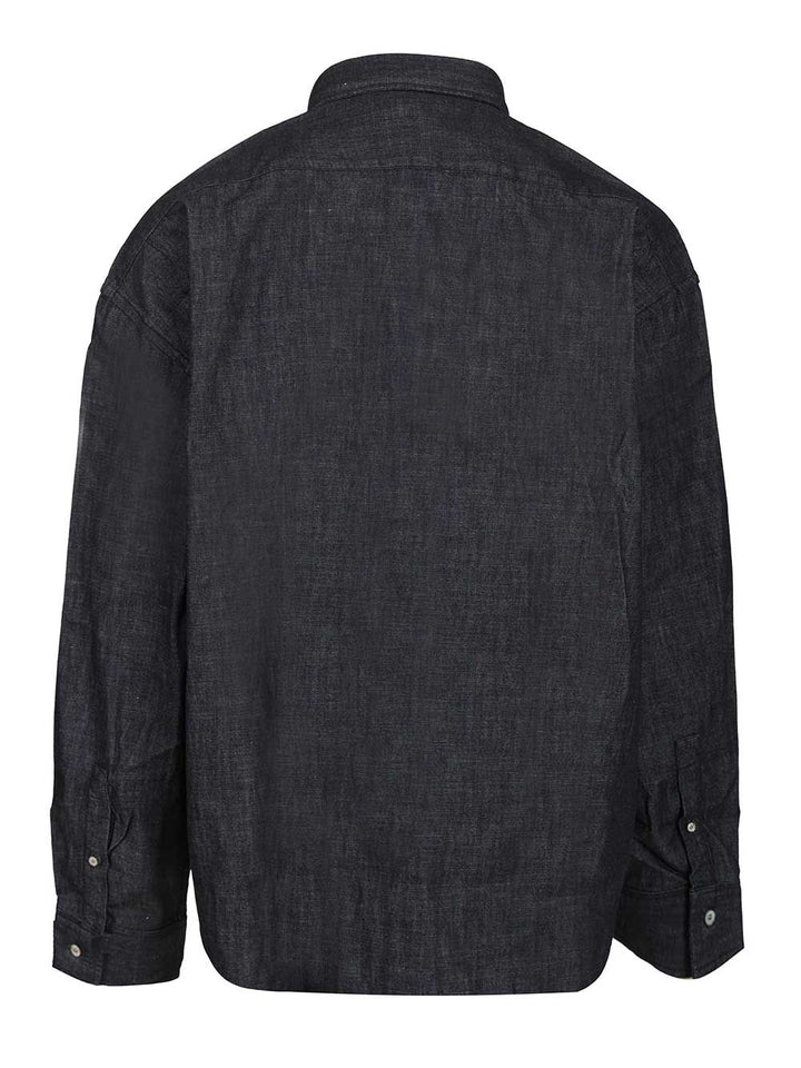 Acne Studios Denim Shirt Shirts - Blu | 00723fde20d6291e4746aaa31bb15c38a3bf62fb