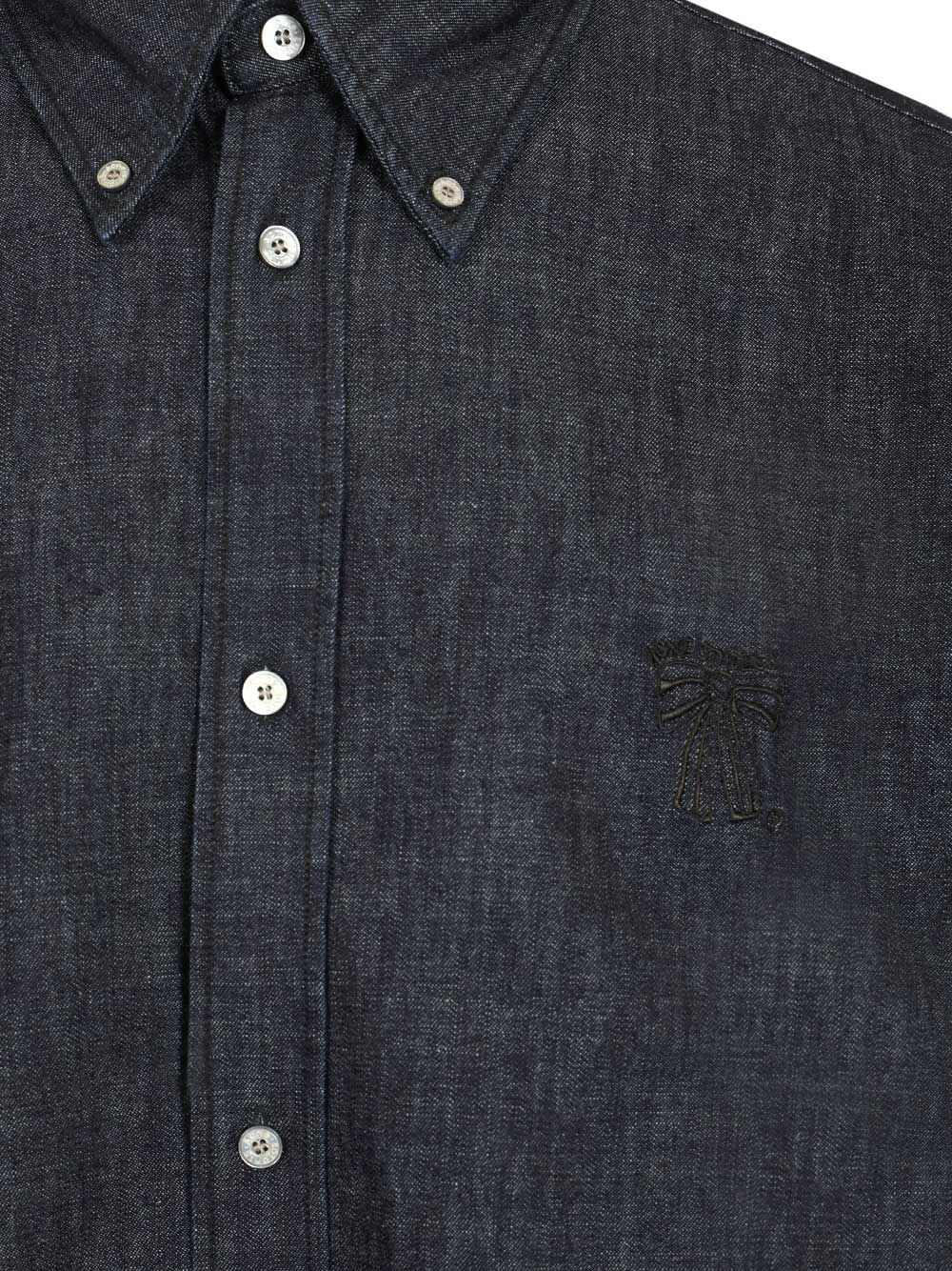Acne Studios Denim Shirt Shirts - Blu | 491e21ad093c126e1b120ff06112878396c610b9