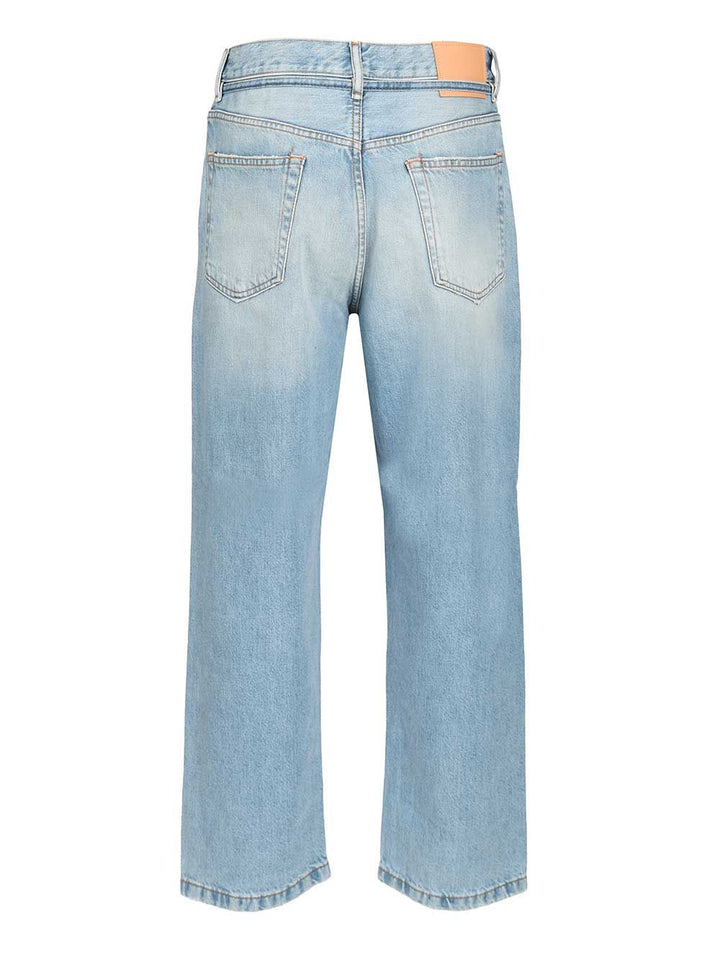 Acne Studios Loose Fit 5-Pocket Denim Jeans - Blu | 419fb6e7c8908ab821ccfccfef26796b030fa387