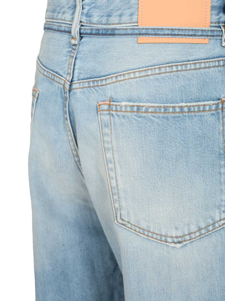 Acne Studios Loose Fit 5-Pocket Denim Jeans - Blu | 4556b3fedba5b2f55a340951c8efa611bf42af28