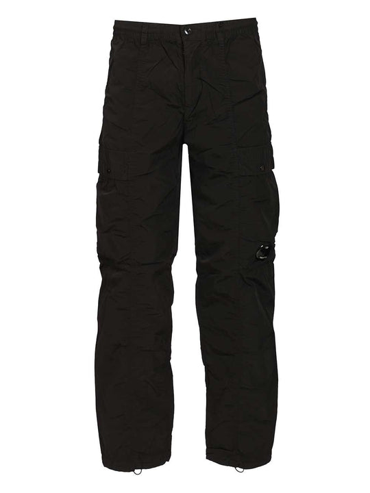 Chrome-R Regular Cargo Lens Pants Trousers Nero