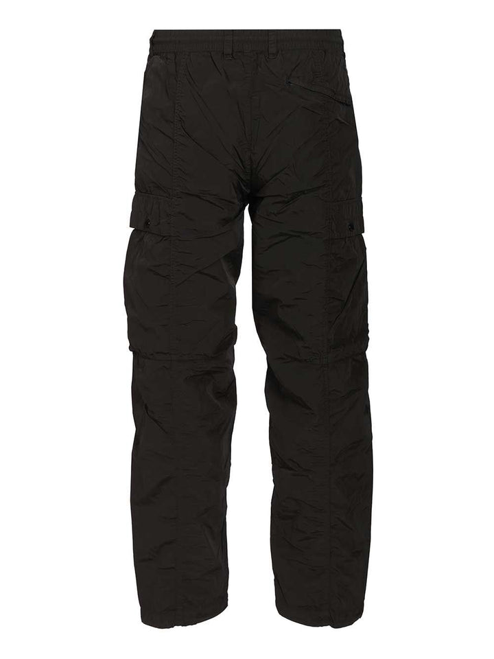 C.P. Company Chrome-R Lens Cargo Pants Trousers - Nero | d5e457f49a1471592a91f5d5a80bdb6e006c03e5