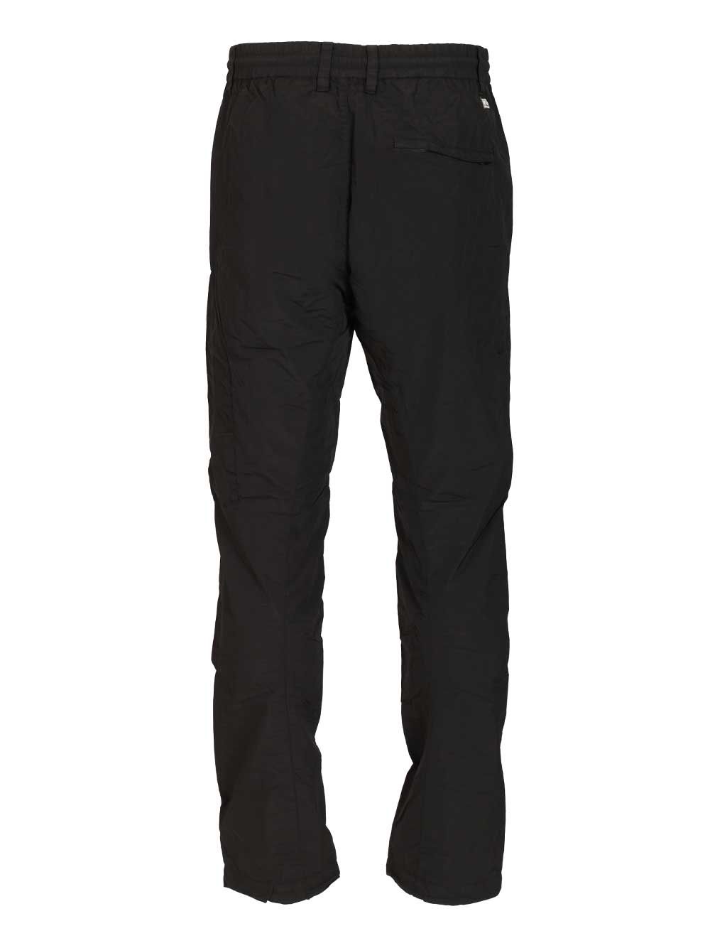 C.P. Company Flatt Nylon Regular Cargo Pants Trousers - Nero | 999d430818cbaf55f6e0d2b26ce6baf8fbcf2b84