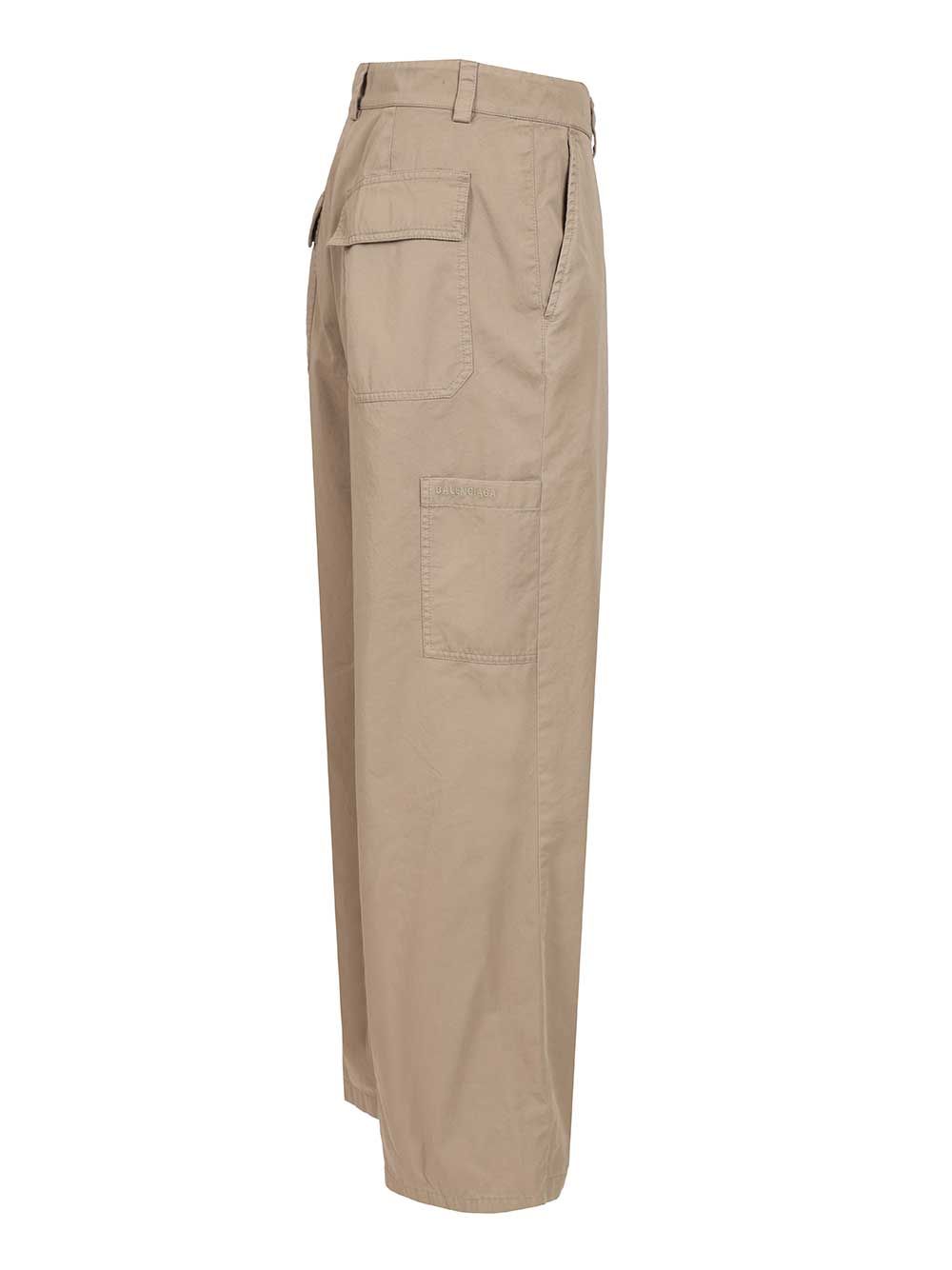 Balenciaga Workwear Trousers - Beige | 63990d8e5dd508e783ca312ad9dce7abc235c095