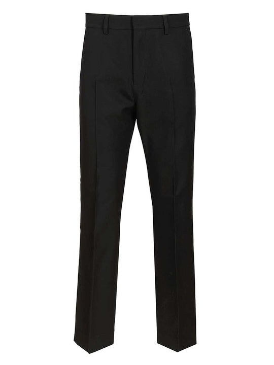 Straight Leg Trousers Nero