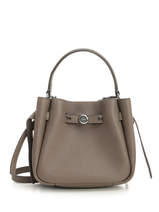 Romy Mini Bucket Bag Handbags Marrone