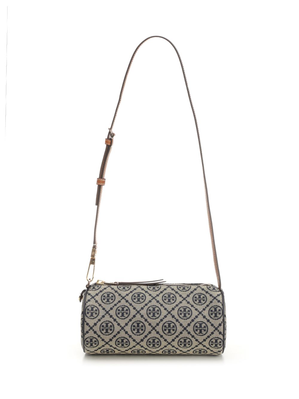 Tory Burch T Monogram Cylinder Bag Shoulder Bags - Blu | 09a6b23f8bb9abcd736dd57627b4a3714a9b43a4