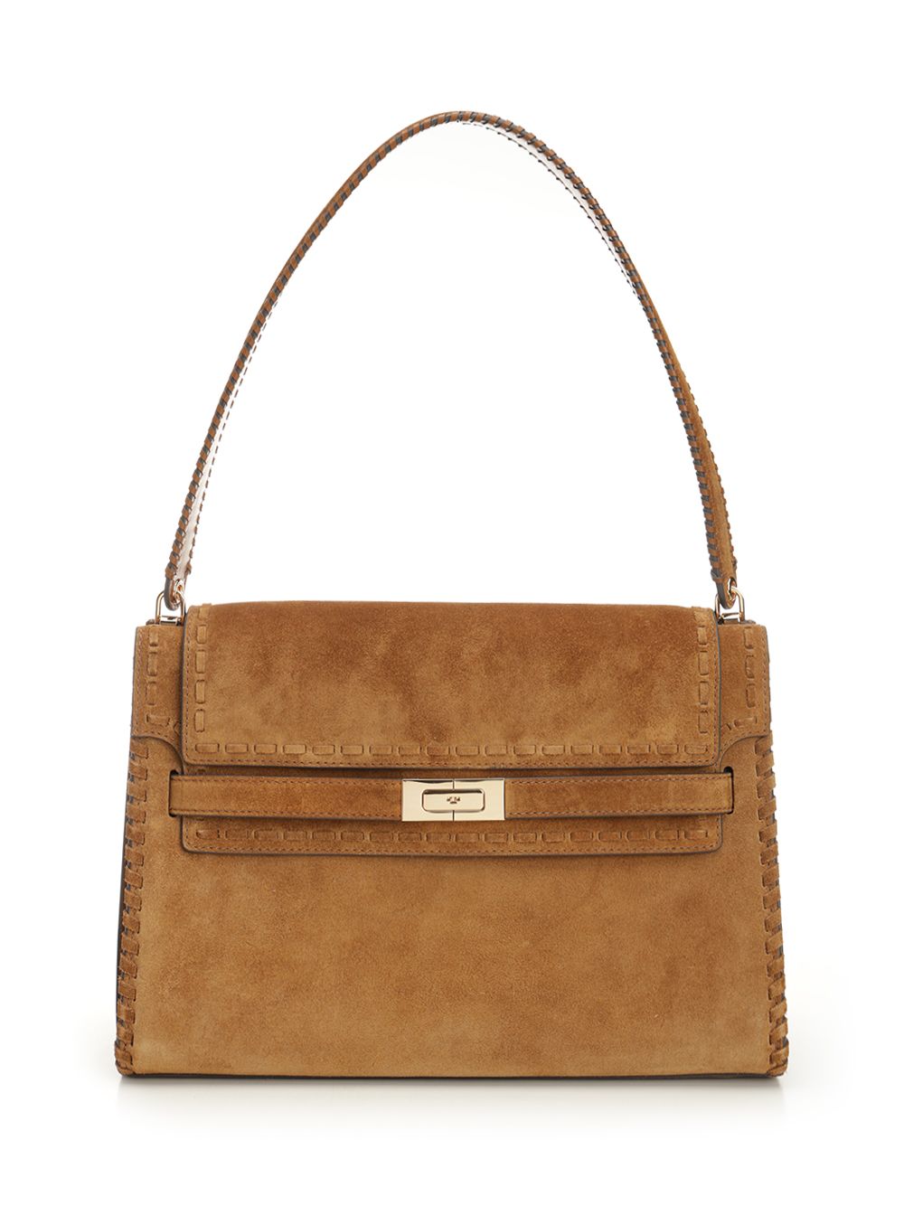 Tory Burch Lee Radziwill Shoulder Bags - Marrone | d8c6b873ef641a6cddfdda1c0225d3b8ac029706