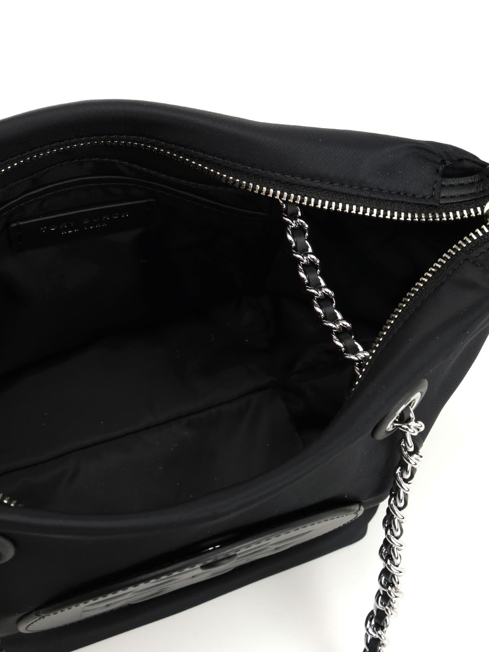 Tory Burch Ella Chain Small Crossbody Shoulder Bags - Nero | 5798238027f0a8702647da2f6ae1adf2301554ca