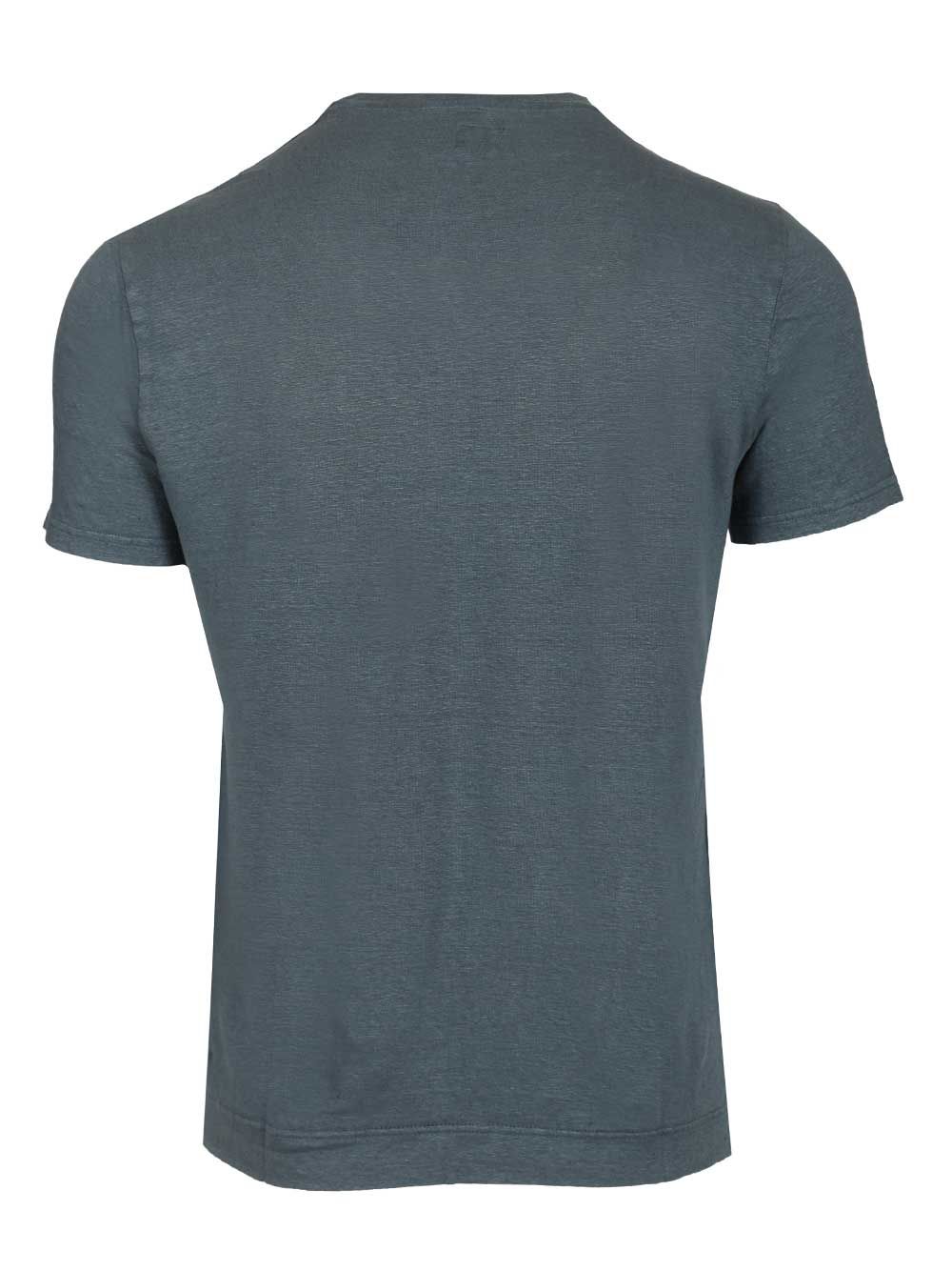 Fedeli Crew Neck T-Shirt - Blu | ae79855a66e96aa4e57f798c7059060da71f8d25