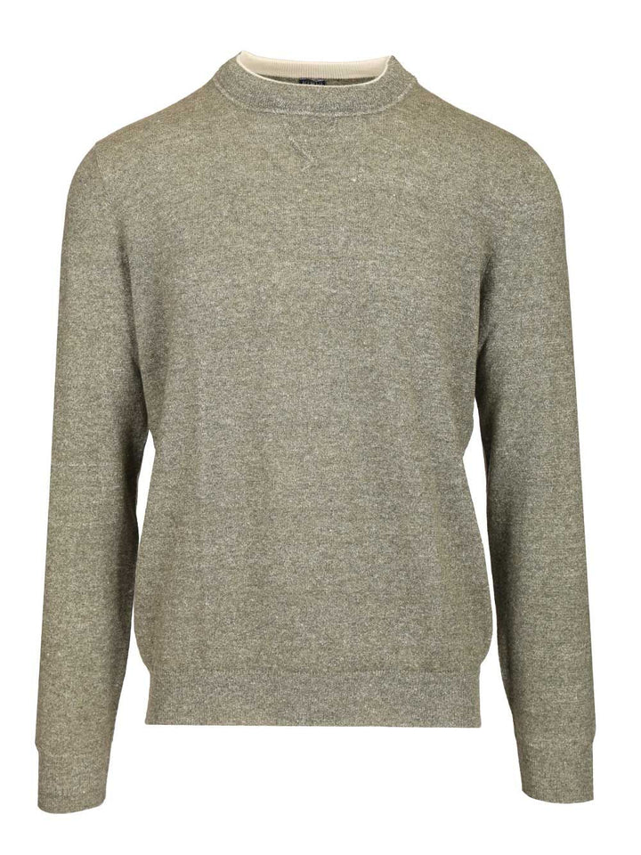 Fedeli Long-Sleeved Sweatshirt Knitwear - Verde | 102810b39e018ddaabc3220e46ce666cfd4c2890