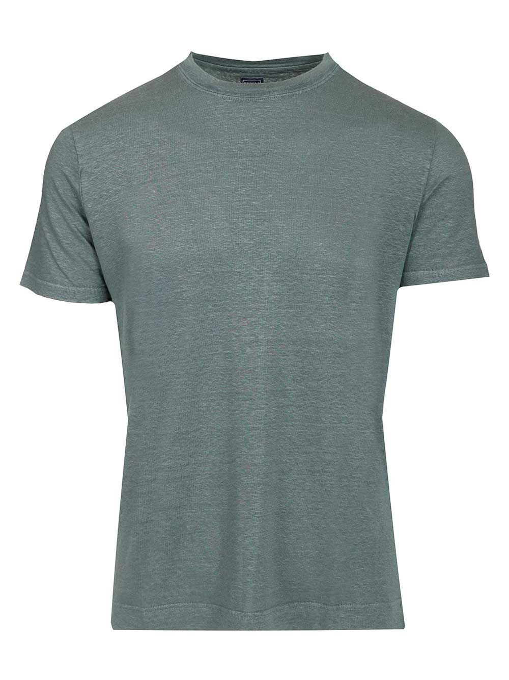 Fedeli Crew Neck T-Shirt - Verde | 2e2c90465b7a02c4f26ff1a3617902e1f88bfe26