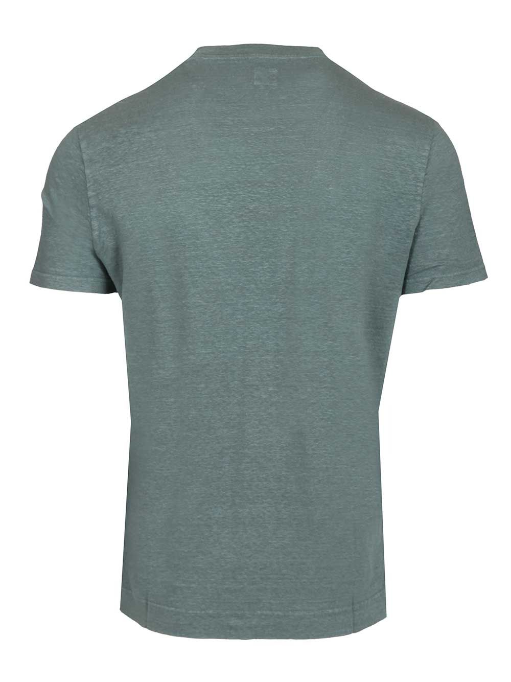 Fedeli Crew Neck T-Shirt - Verde | 4f3a474eb5bb23aedc201cf25126a11f6779bb0a