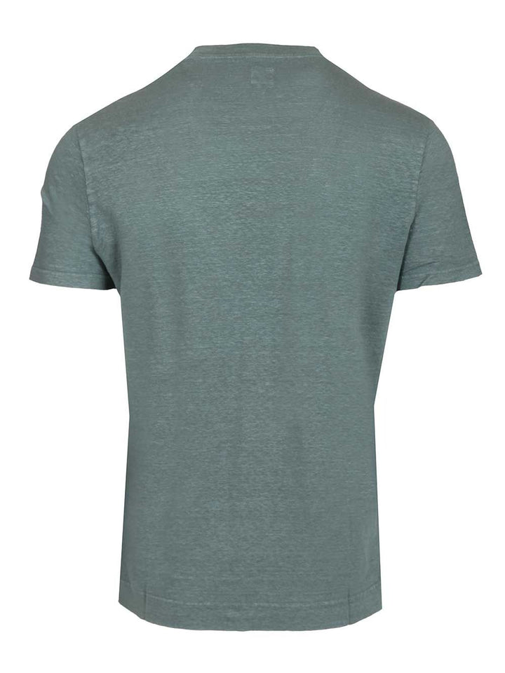 Fedeli Crew Neck T-Shirt - Verde | 4f3a474eb5bb23aedc201cf25126a11f6779bb0a