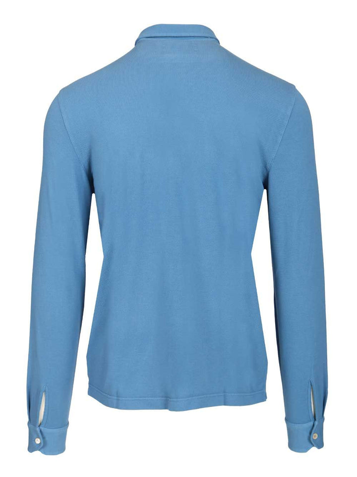 Fedeli Long-Sleeved Shirt Shirts - Light blue | 9849c6a26bbe5a0461c31af2dc6116bbf038669d