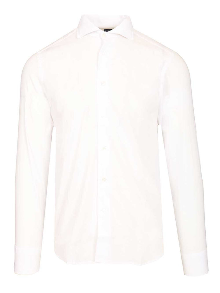 Fedeli Long-Sleeved Shirt Shirts - Bianco | 95ef10f0cc08642e6d4b0755607fd0cd7885e559
