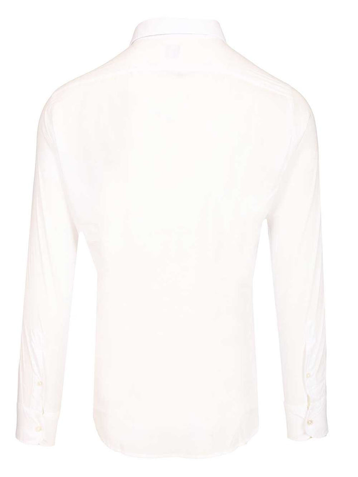 Fedeli Long-Sleeved Shirt Shirts - Bianco | bfdea216896c45f6ff84351d71e0f7a66ff702b9