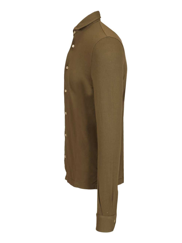 Fedeli Long-Sleeved Shirt Shirts - Verde | 7f75b1a1ef19159c923881b964d7f6f9ca6aea5a