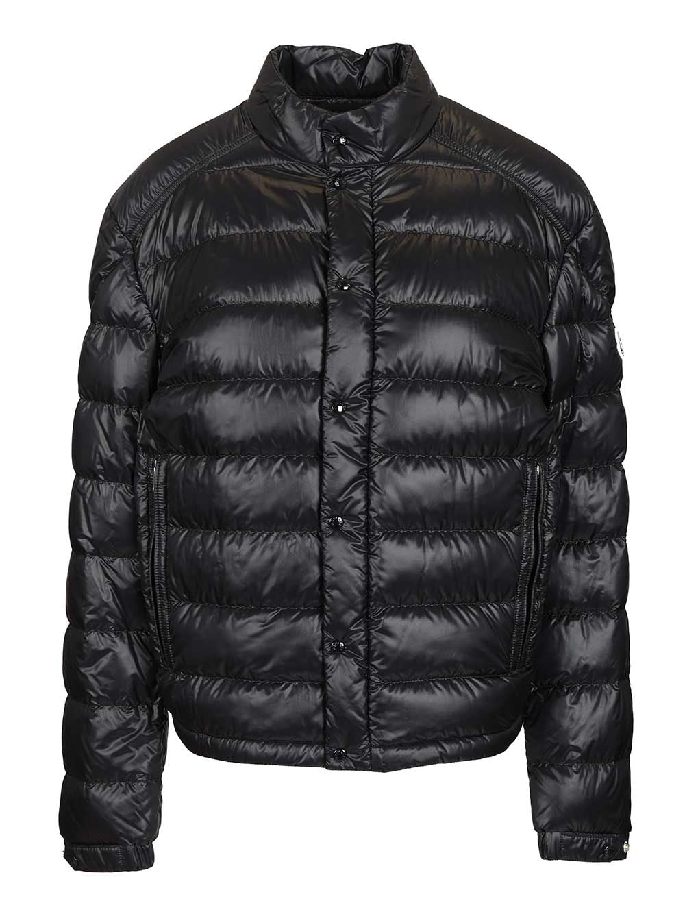 Moncler Selves Short Down Jacket Coats - Blu | d5096b0d2f188191031f1744833e2ee1e2b0cb17