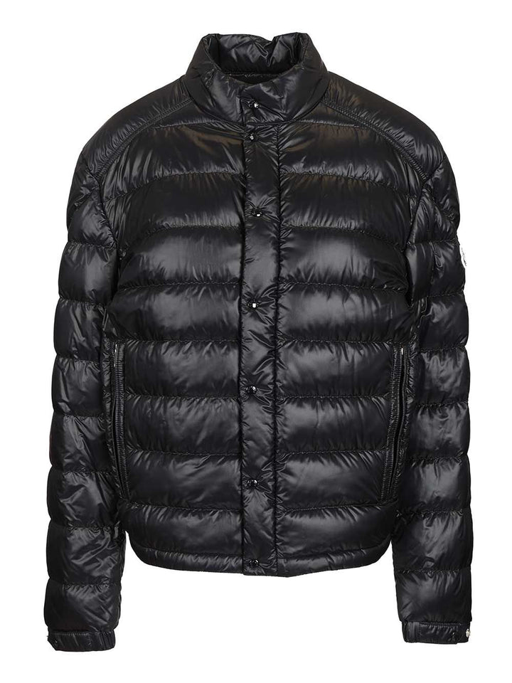 Moncler Selves Short Down Jacket Coats - Blu | d5096b0d2f188191031f1744833e2ee1e2b0cb17