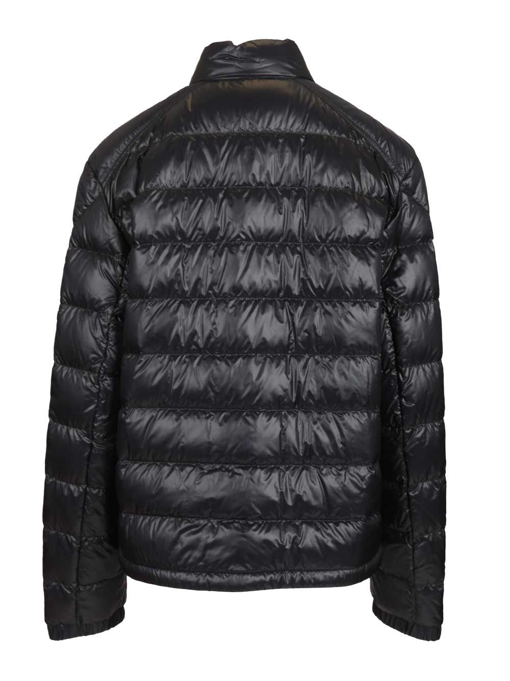 Moncler Selves Short Down Jacket Coats - Blu | 56a17958570690a3029220b8753cec7294c160c5
