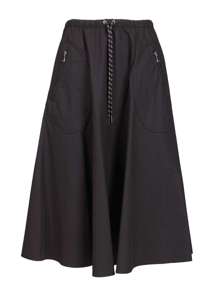 Moncler Midi Skirt Gonne - Blu | 99d373f30d8158b5d645825f9c3e1713f9b917d1