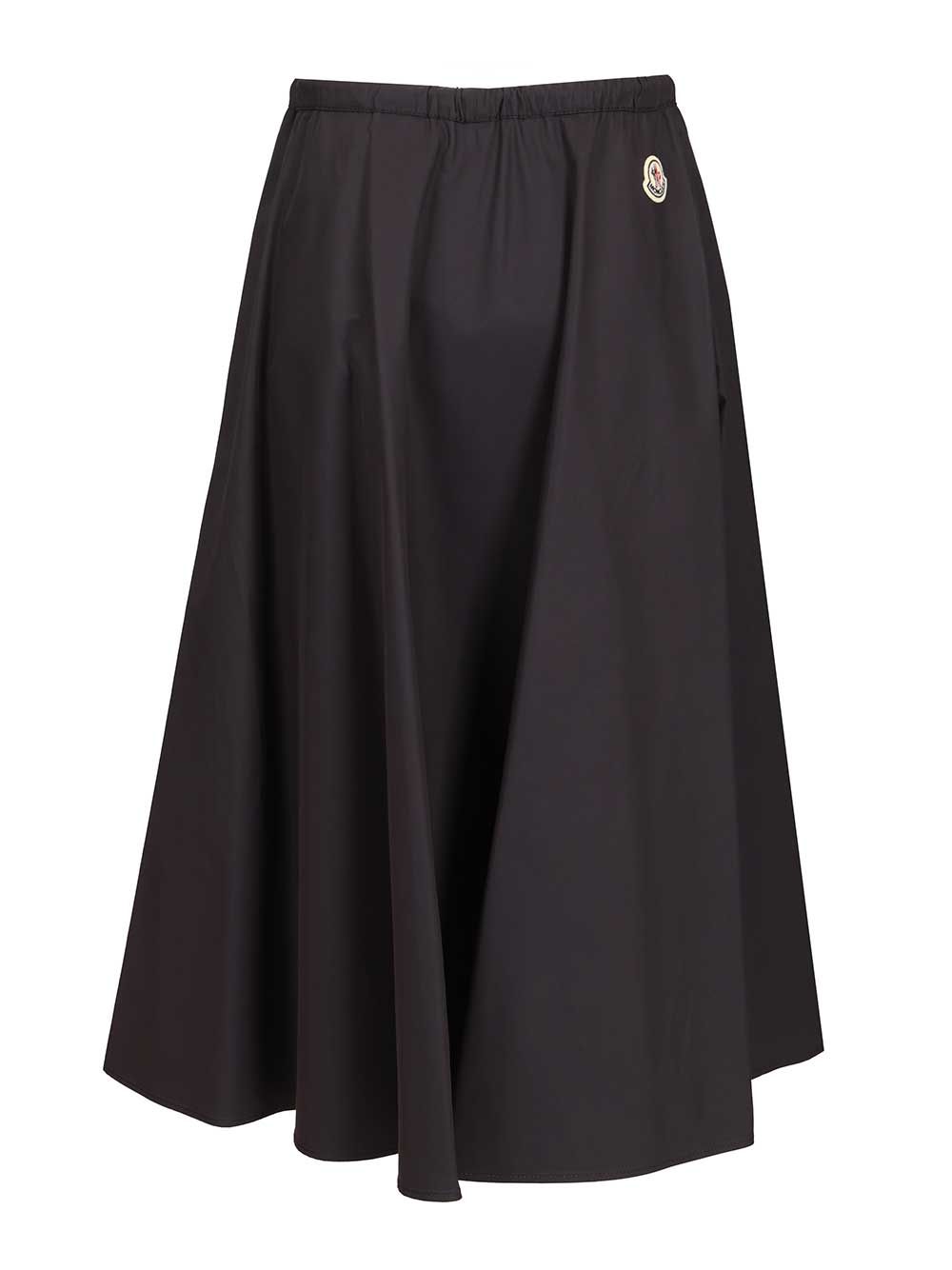 Moncler Midi Skirt Gonne - Blu | 2eb7fd655e25e519df099765b51ae8a4d59368a2