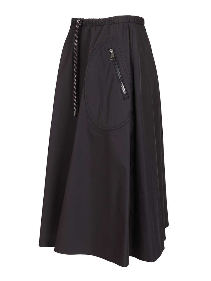 Moncler Midi Skirt Gonne - Blu | 74f74f9b5de47e29f1f75d342ab1bc154fb58535