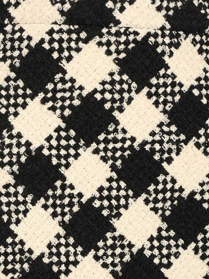 Valentino Garavani Damier Tweed Skirt Gonne - Multicolor | 72cad04bce56ff1cc3d994a3c8325be4c6d127cc