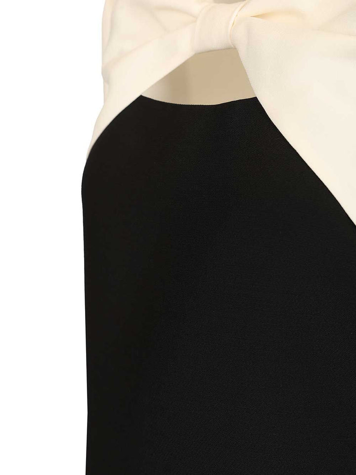 Valentino Garavani Mini Cut-Out Crepe Dress Abiti - Nero | 632e3d7f81a3185f6c8f5a5de8ef02b7b7b6960a