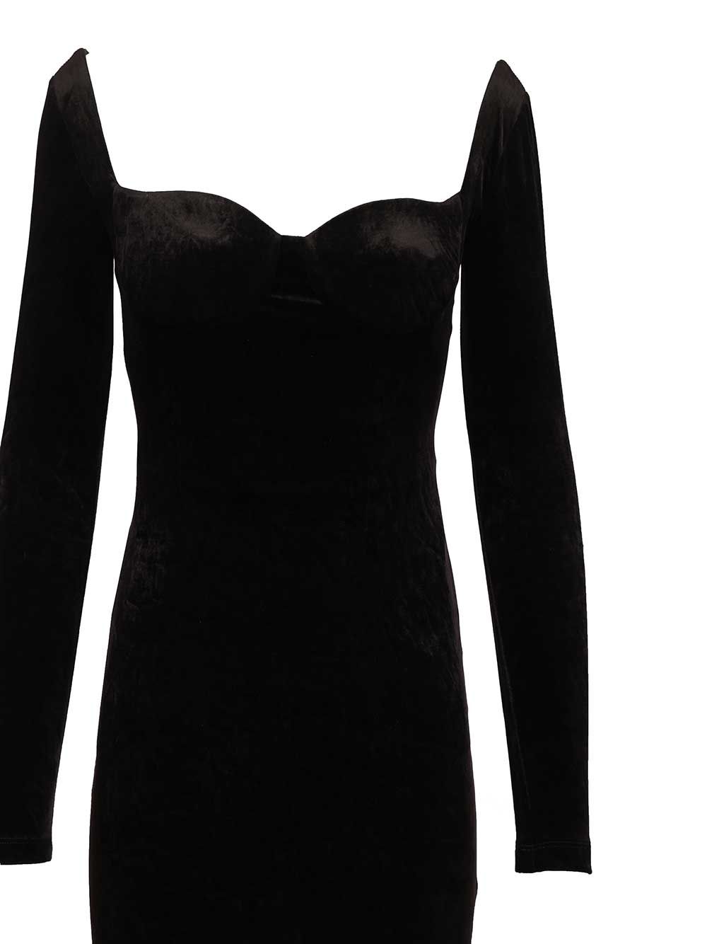 Balenciaga Off-The-Shoulder Maxi Dress Abiti - Nero | 1b7d1a580e97e4cb60bcd6e18d25752b09ad7608