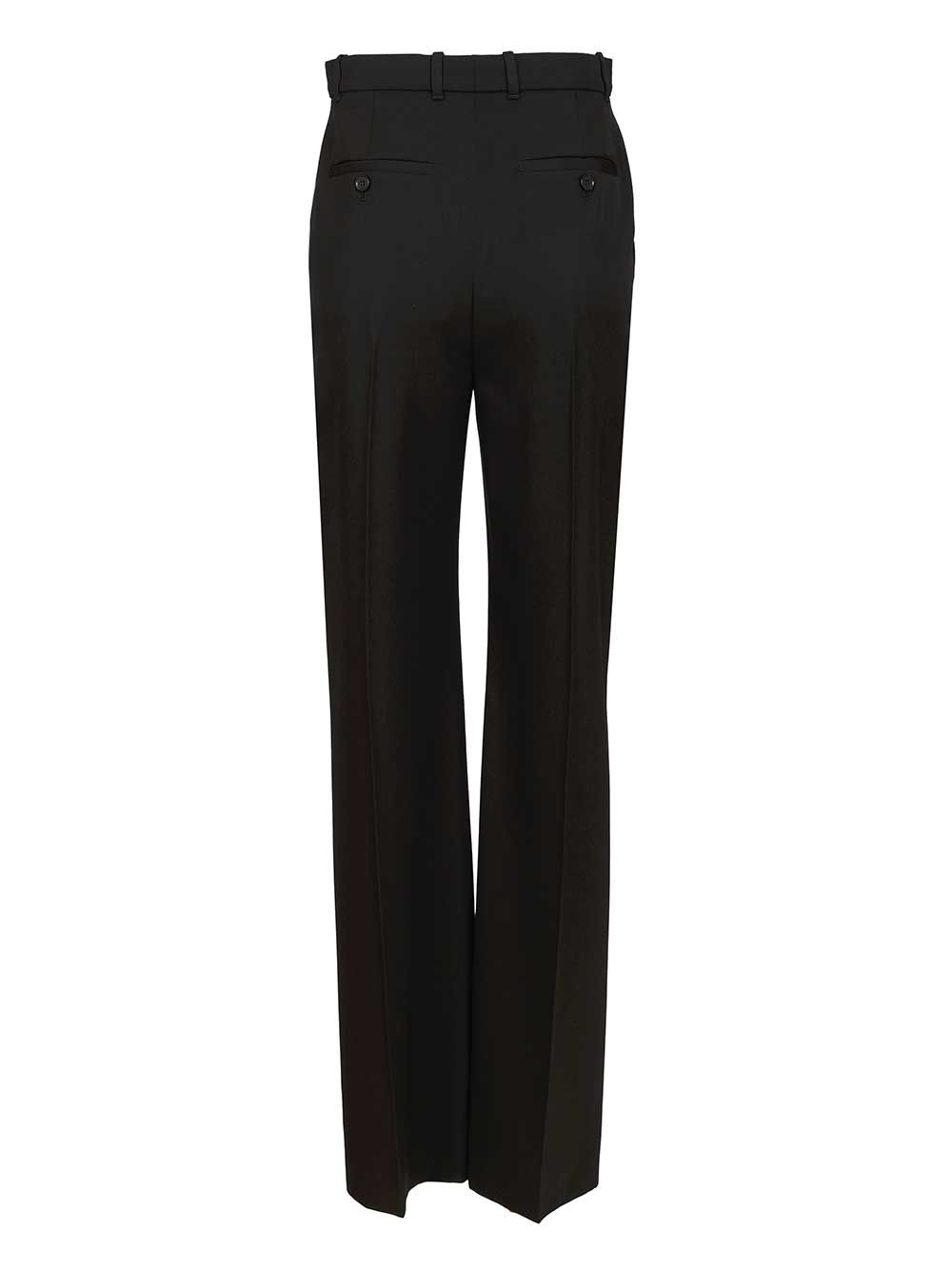 Mcqueen Tailored Straight-Leg Trousers - Nero | 6cc8614001b8984a24bed61ced1d698d64ccb8cd