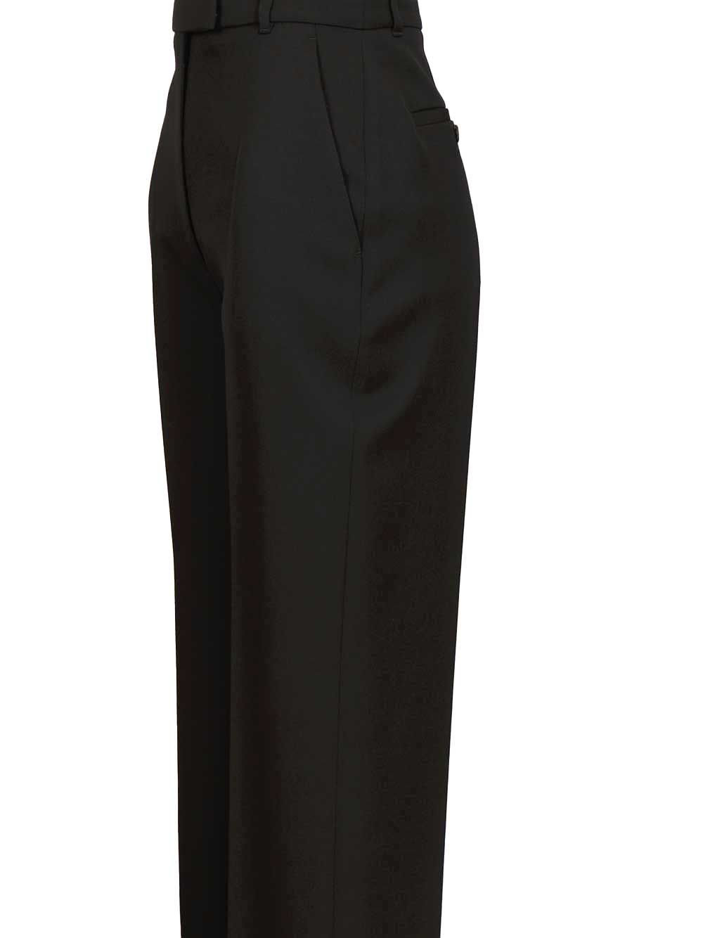 Mcqueen Tailored Straight-Leg Trousers - Nero | 71689cb3ec4404f9f082164ee872f2192853dd79