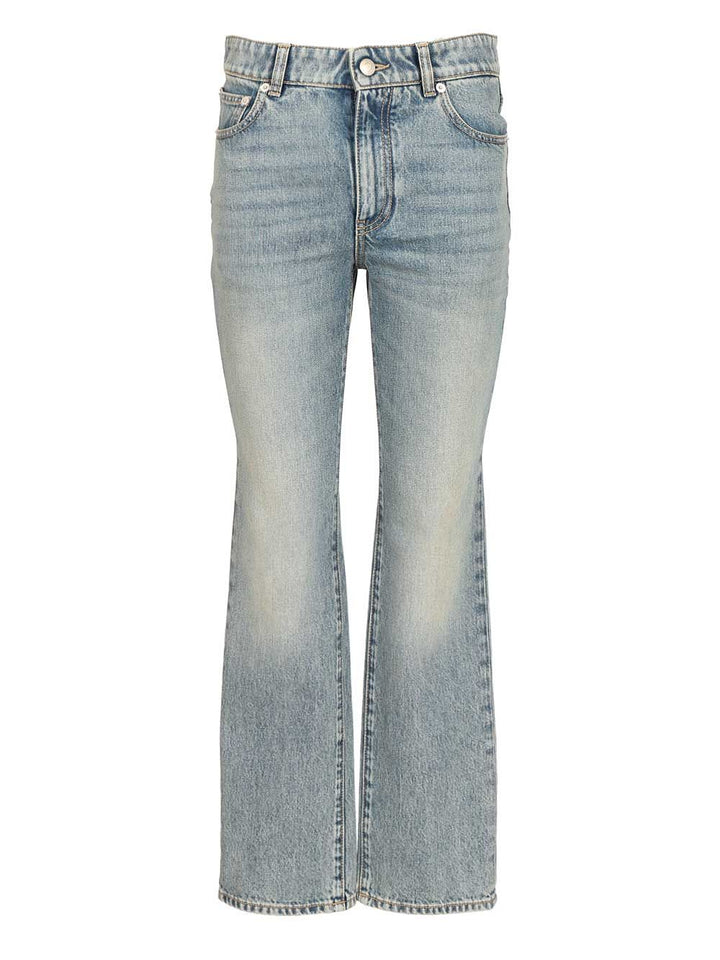 Mcqueen Straight-Leg Jeans - Blu | 8ddd2998bca76d33bb285ace604bda80c9d3df9b