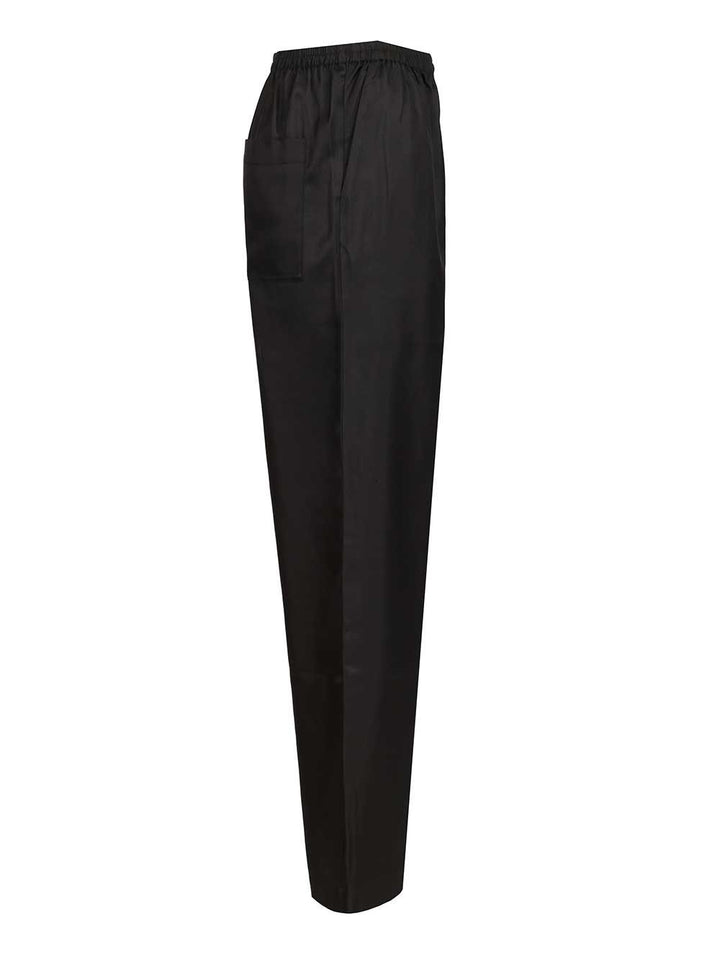 Loulou De Saison Alera Lds 01 Wide Leg Pants Trousers - Nero | f29a1752be4402d233e4c4cb4a57e5a7942d6d5a