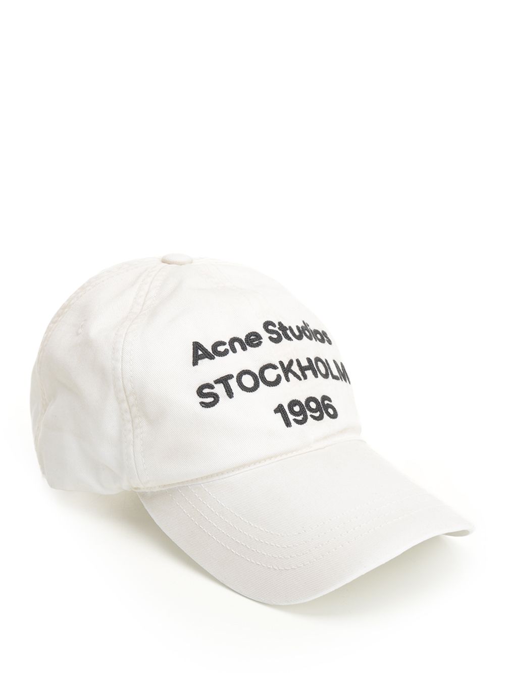 Acne Studios Baseball Cap With Embroidered Logo Cappelli - Bianco | be290f4a330bb2063b0d4d384e95f2d0140ec9c8