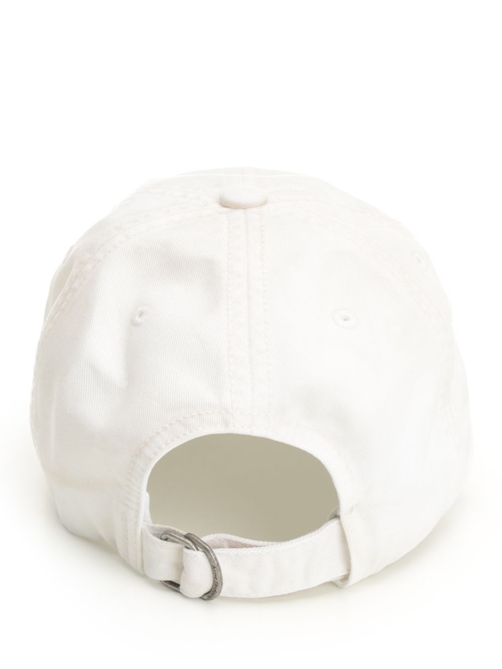 Acne Studios Baseball Cap With Embroidered Logo Cappelli - Bianco | d360ab80594ae60a6f20e34ea274fa1f3c5f7ca1